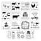 6 Pack: Farmhouse Stencils by Craft Smart®, 12" x 12"